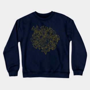 Neon Daffodil Bouquet Crewneck Sweatshirt